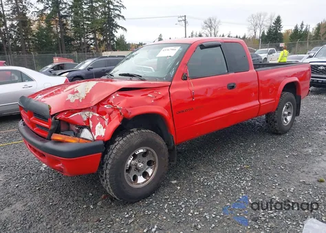 2002 Dodge Dakota Sport from USA, damaged, VIN 1B7GG32NX2S501344